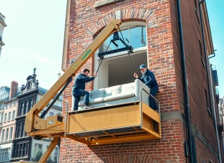 utilisation lift déménagement