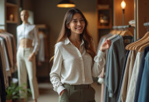 Promod : cible et positionnement de la marque en 2025 Femme élégante dans une boutique de mode moderne