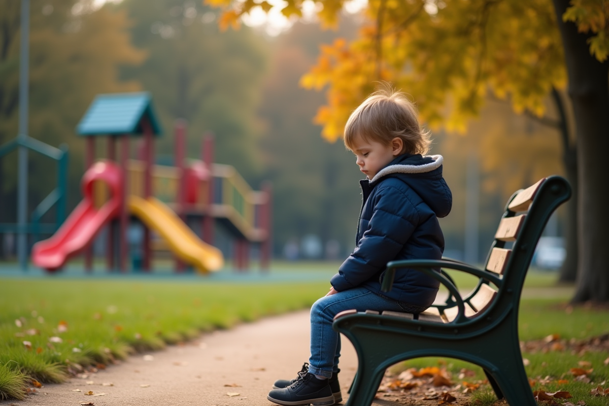 enfants stressés