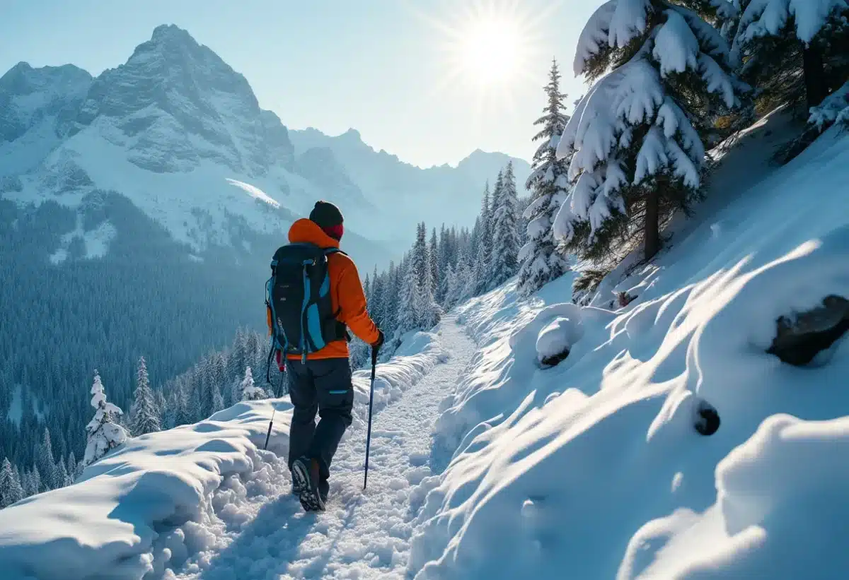 Conseils pour s’habiller en randonnée montagnarde hivernale